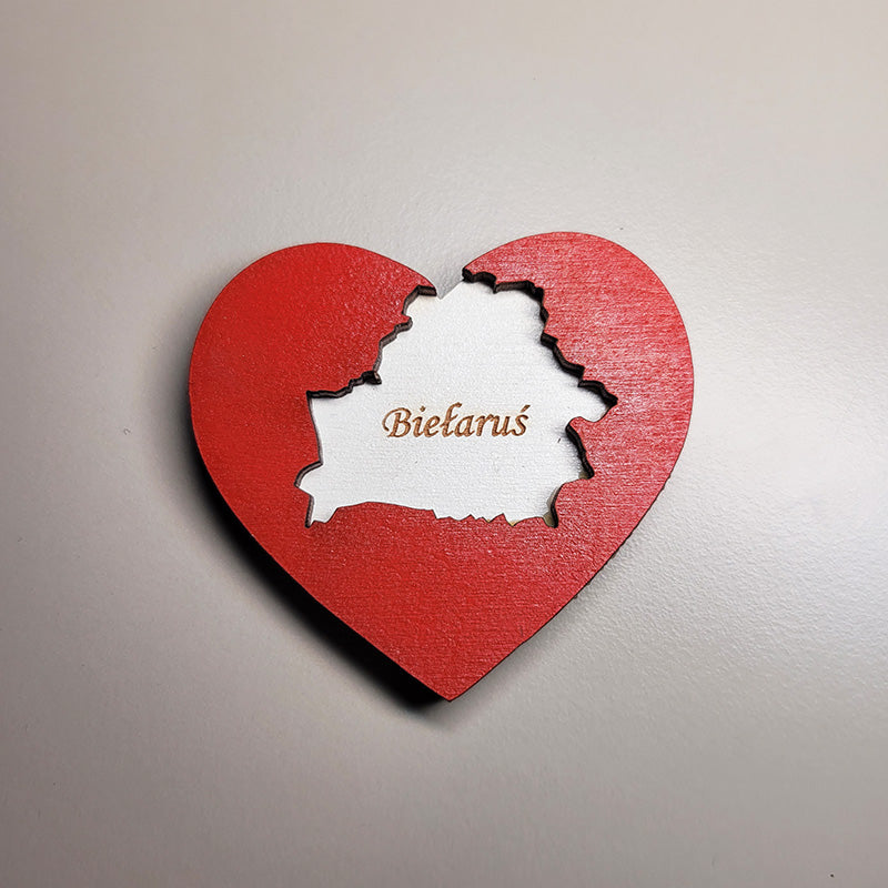 Magnet "Heart of Belarus"