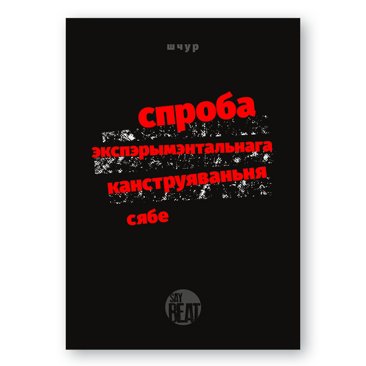 Вокладка кнігі “Спроба экспэрымэнтальнага канструяваньня сябе. Кніга 2. Досьвед” — аўтар Макс Шчур
