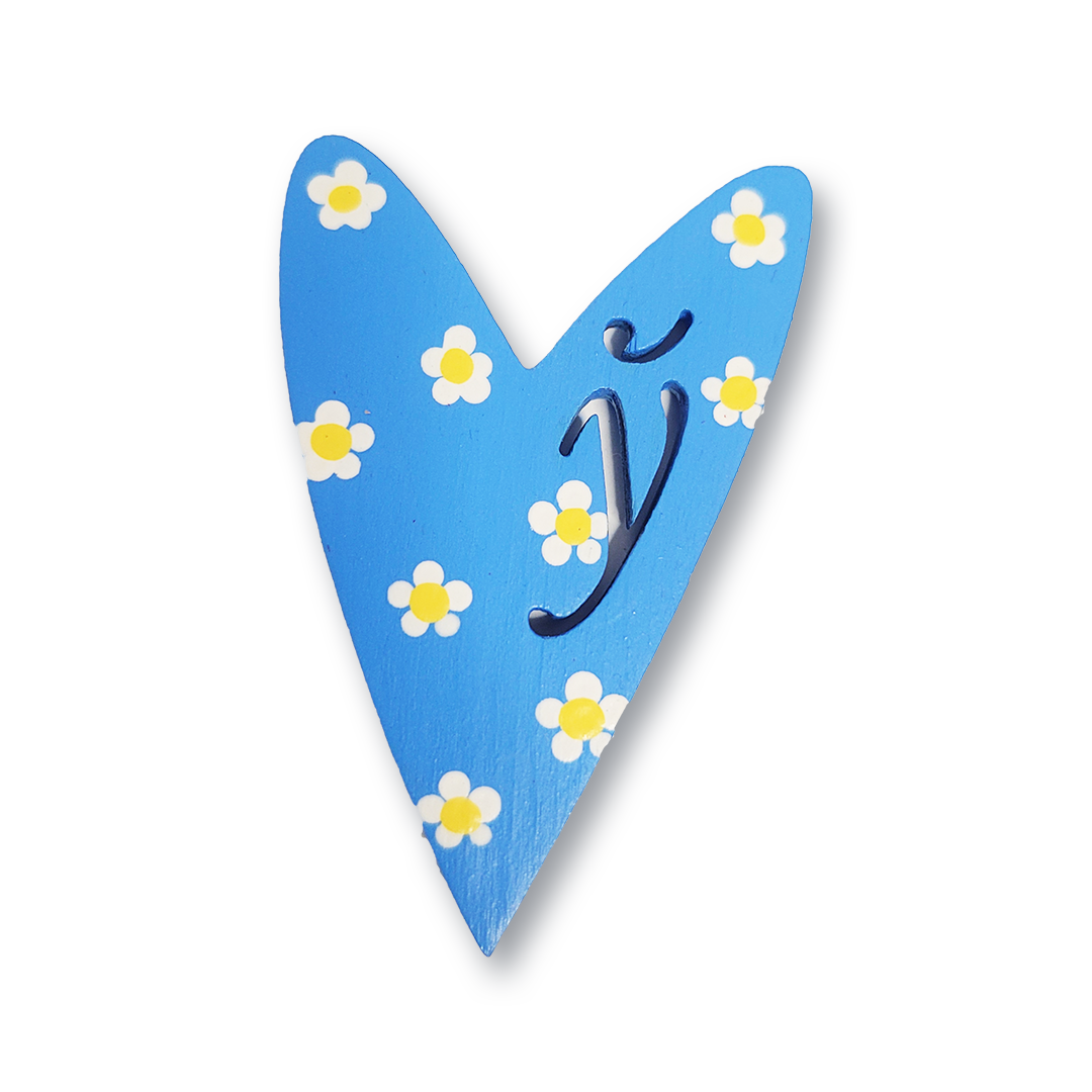 Брошка "ў у сэрцы"