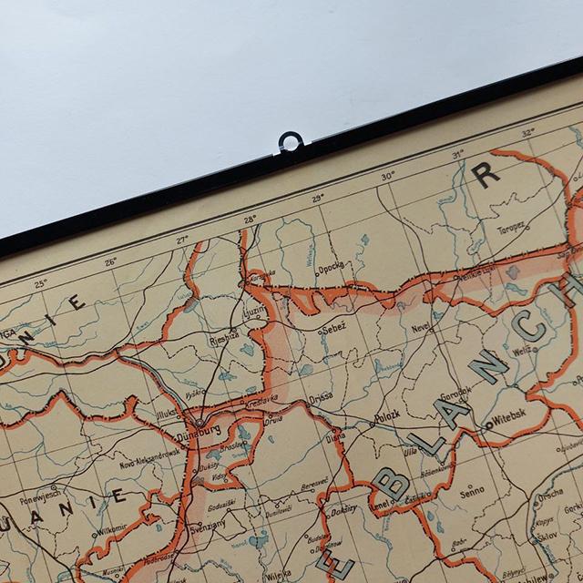 Карта Беларускай Народнай Рэспублікі 1918 года