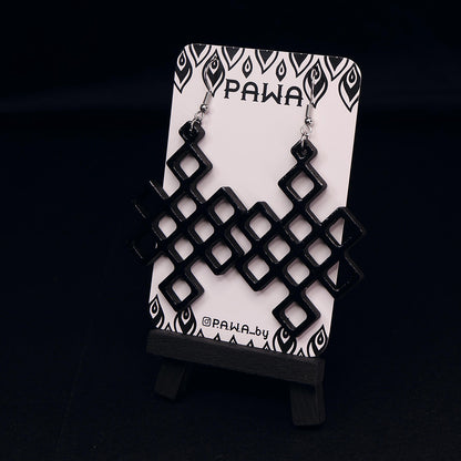 Завушніцы «Арнамент» — упрыгажванні з беларускімі матывамі, сучасны этна-дызайн