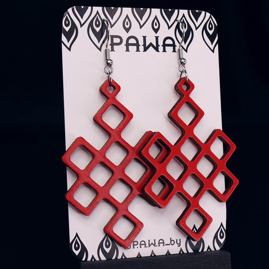 Завушніцы «Арнамент» — упрыгажванні з беларускімі матывамі, сучасны этна-дызайн