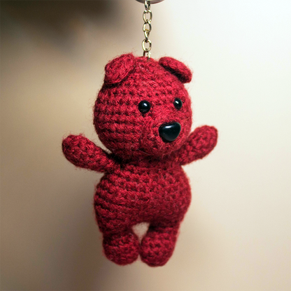 Вязаная бірулька ручной працы