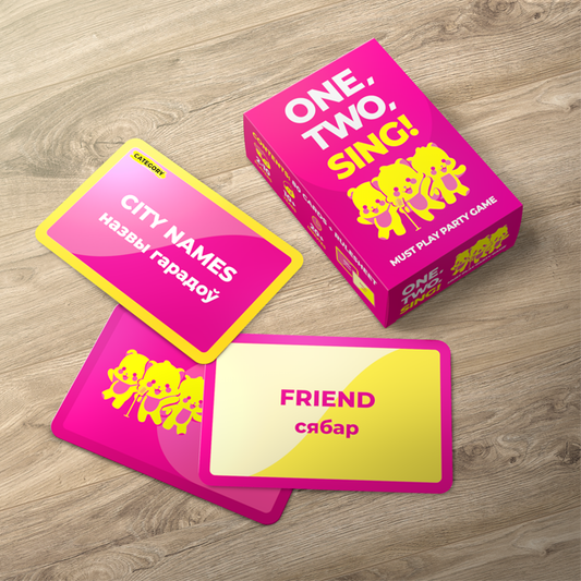 One, two, sing! Must play party game