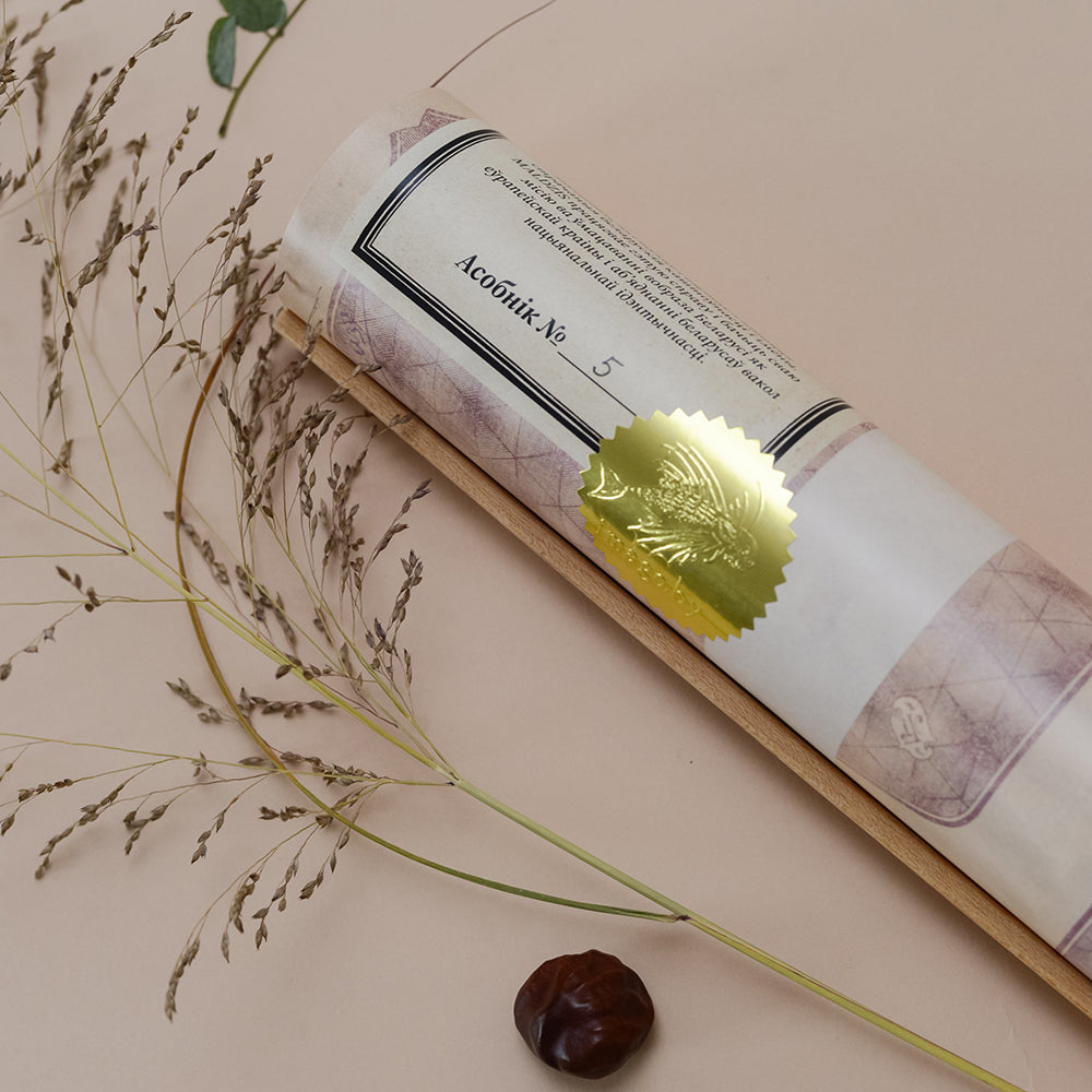 Карта Беларусі Аркадзя Смоліча 1919 года — першая беларускамоўная карта