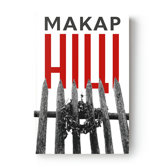 Вокладка кнігі “Ніці” — містычны трылер пра беларускую вёску