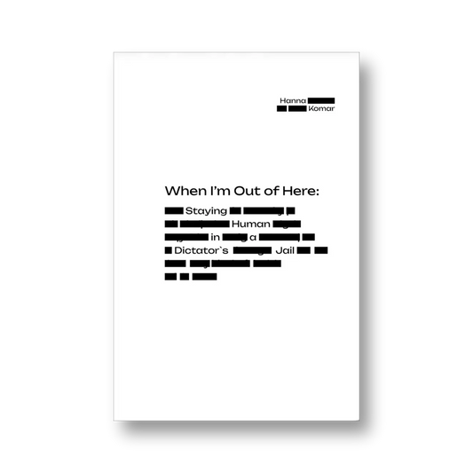 When I’m Out of Here by Hanna Komar — book cover