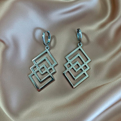 Завушніцы STEALLINE «Палессе» з беларускім дызайнам